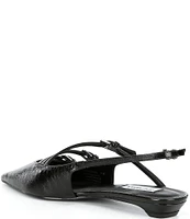 Steve Madden Peony Patent Slingback Point Toe Flats