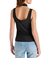 Steve Madden Percy Halter Neck Sleeveless Top