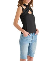 Steve Madden Percy Halter Neck Sleeveless Top