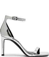 Steve Madden Piked Metallic Ankle Strap Dress Sandals