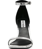 Steve Madden Piked Metallic Ankle Strap Dress Sandals