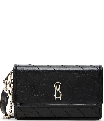 Steve Madden Quilted Chain Flap Crossbody Bag