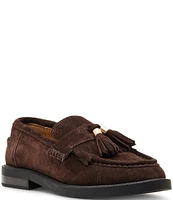 Steve Madden Radcliff Suede Tassel Penny Loafers