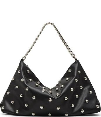 Steve Madden Randy Studded Chain Strap Hobo Bag