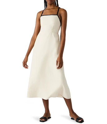 Steve Madden Riyan Square Neck Maxi Dress