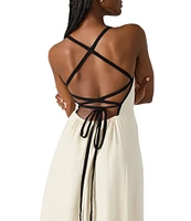 Steve Madden Riyan Square Neck Maxi Dress