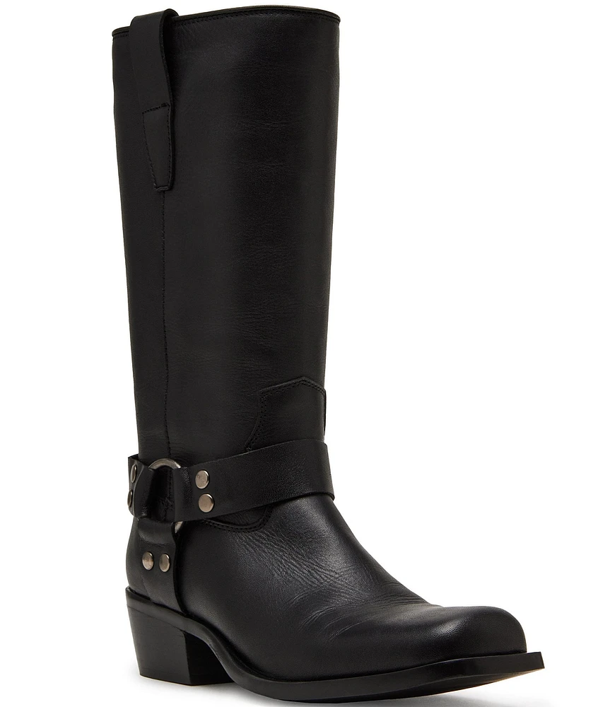 Steve Madden Ruskin Leather Knee High Boots