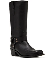 Steve Madden Ruskin Leather Knee High Boots