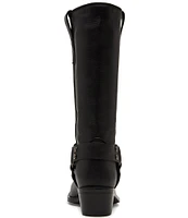 Steve Madden Ruskin Leather Knee High Boots