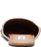 Steve Madden Sallie Leather Flat Mules