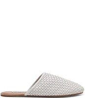 Steve Madden Sallie Leather Flat Mules