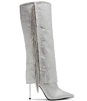 Steve Madden Sanya Rhinestone Knee-High Boots