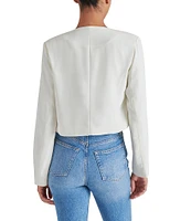 Steve Madden Serenea Crew Neck Long Sleeve Blazer