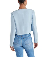 Steve Madden Serenea Crew Neck Long Sleeve Blazer