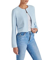 Steve Madden Serenea Crew Neck Long Sleeve Blazer