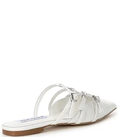 Steve Madden Shatter Leather Strappy Flat Mules