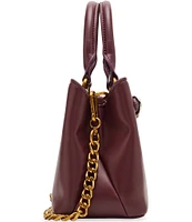 Steve Madden Sherrie Belted Smooth Small Satchel Bag