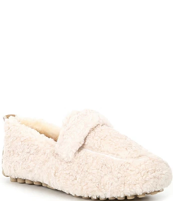 Steve Madden Slip Cozy Faux Shearling Loafer Slippers