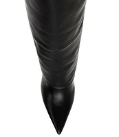 Steve Madden Smith Leather Foldover Tall Boots