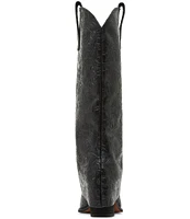 Steve Madden Sorvino-E Embossed Foldover Knee High Western Boots