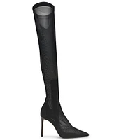 Steve Madden Tate Mesh Over-The-Knee Boots