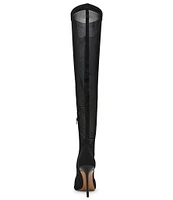 Steve Madden Tate Mesh Over-The-Knee Boots