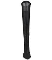 Steve Madden Tate Mesh Over-The-Knee Boots