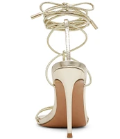 Steve Madden Temptation Lace-Up Stiletto Dress Sandals