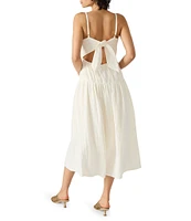 Steve Madden Toby Square Neck Sleeveless Midi Dress