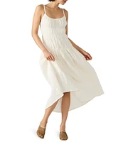 Steve Madden Toby Square Neck Sleeveless Midi Dress