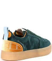 Steve Madden Tucker Velvet Platform Sneakers