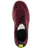 Steve Madden Tucker Velvet Platform Sneakers