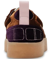 Steve Madden Tucker Velvet Platform Sneakers