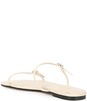 Steve Madden Tundra Leather Square Toe Slide Sandals