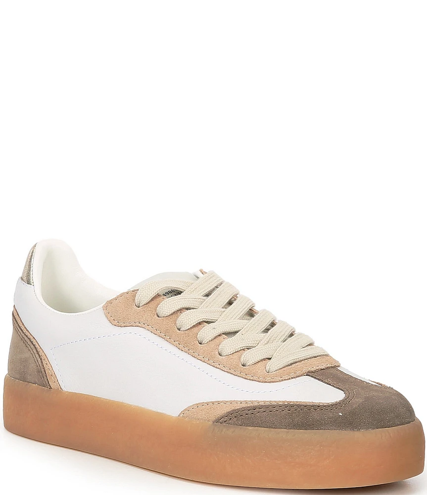 Steve Madden Tux Mixed Media Low-Top Sneakers