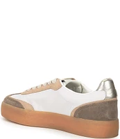 Steve Madden Tux Mixed Media Low-Top Sneakers