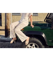 Steve Madden Venetia Corded Lace Pull-on Coordinating Pants
