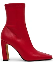 Steve Madden Vinka Block Heel Snip Toe Booties