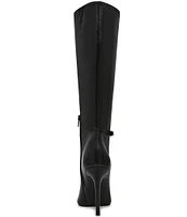 Steve Madden Voca Leather Pointed Toe Tall Boots