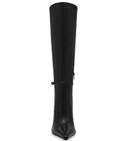 Steve Madden Voca Leather Pointed Toe Tall Boots