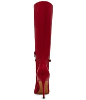 Steve Madden Voca Leather Pointed Toe Tall Boots