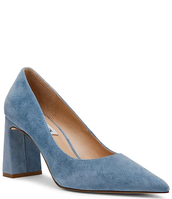 Steve Madden Yorke Suede Pointed Toe Pumps