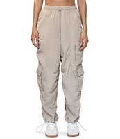 Stevie By Steve Madden Ruched Parachute Pants