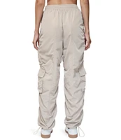 Stevie By Steve Madden Ruched Parachute Pants