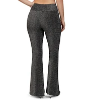 Stevie by Steve Madden Slit Hem Sparkle Pants