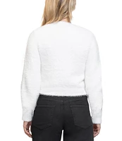 Stevie by Steve Madden V-Neck Jewel Bow Strap Cardigan