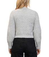 Stevie by Steve Madden V-Neck Jewel Bow Strap Cardigan