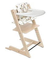 Stokke Tripp Trapp® High Chair 2, Mickey Print Cushion, & Tray Complete Set