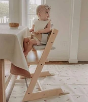 Stokke® Tripp Trapp® High Chair, Cushion, Tray, & Newborn Set Bundle