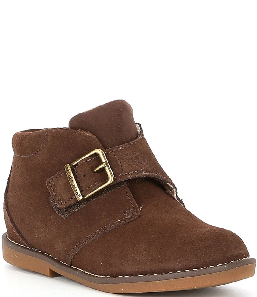 Stride Rite Boys' Sterling Buckle Suede Boots (Infant)